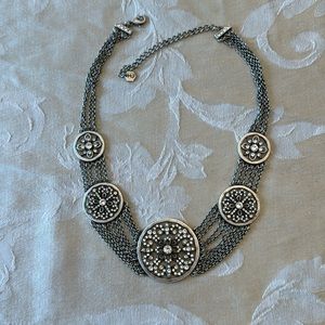 Touchstone Crystal Angelique Collar Necklace